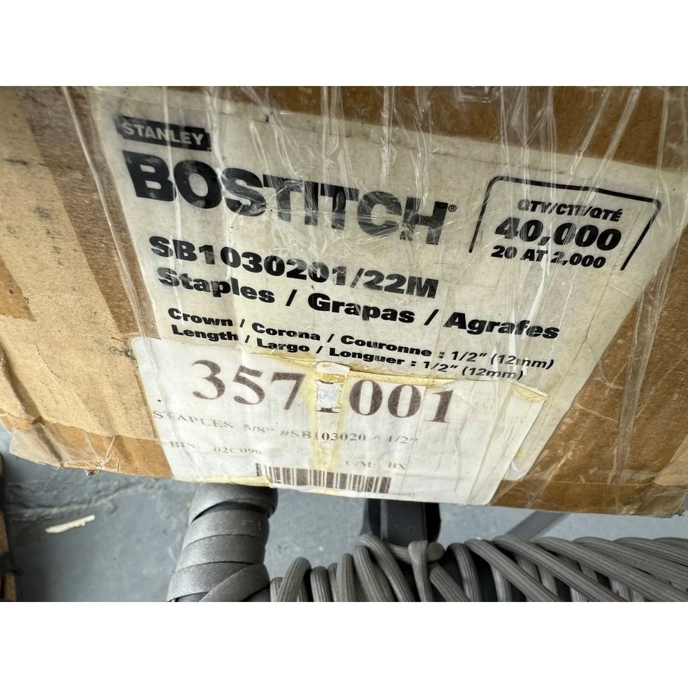 Genuine Case of‎ 20 Boxes Bostitch SB1030201/22M 1/2